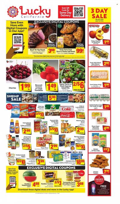 Lucky California Weekly Ad Flyer Specials July 12 to July 18, 2023