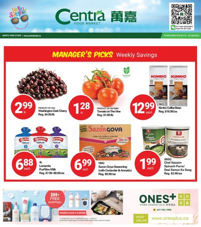 Centra Foods (North York) Flyer July 14 to 20