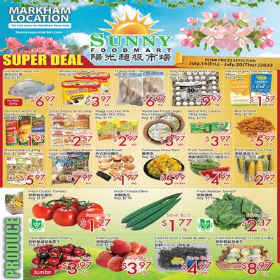 Sunny Foodmart (Markham) Flyer July 14 to 20
