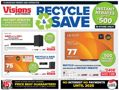 Visions Electronics Flyer July 14 to 20