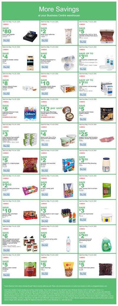 Costco Business Centre (Scarborough, ON) Instant Savings Flyer May 11 to 24