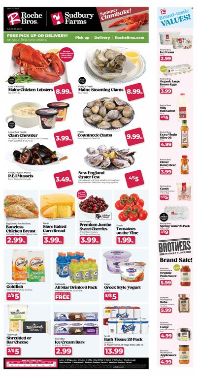 Roche Bros. (MA) Weekly Ad Flyer Specials July 14 to July 20, 2023