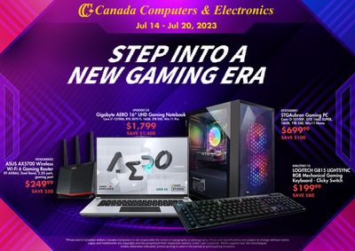 Canada Computers Flyer July 14 to 20