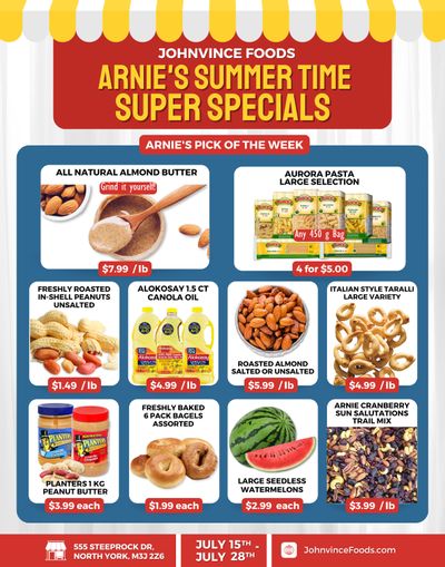 Johnvince Foods Flyer July 15 to 28