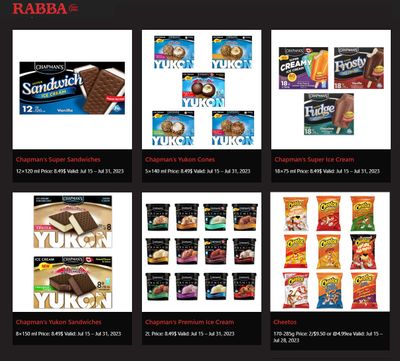 Rabba In-Store Deals July 15 to 31