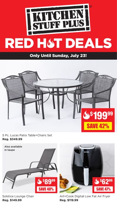 Kitchen Stuff Plus Red Hot Deals Flyer July 17 to 23