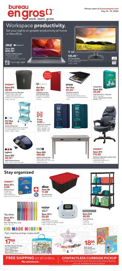 Bureau En Gros Flyer May 13 to 19