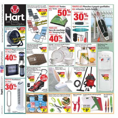 Hart Stores Flyer July 19 to August 1