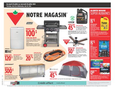 Canadian Tire (QC) Flyer July 20 to 26