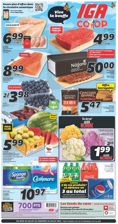 IGA (NB) Flyer July 20 to 26