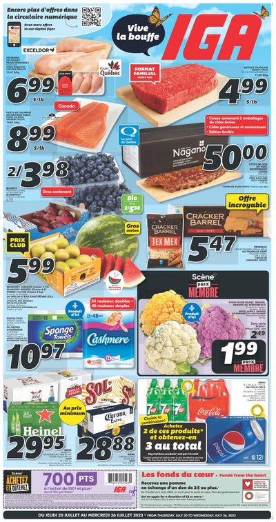 IGA (QC) Flyer July 20 to 26