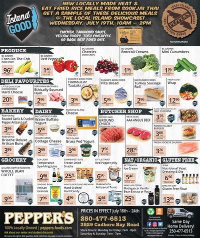Pepper's Foods Flyer July 18 to 24