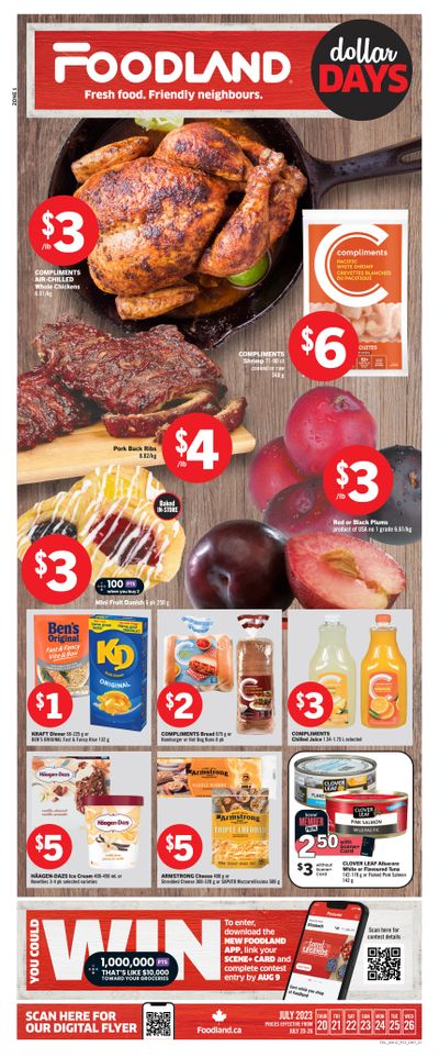 Foodland (ON) Flyer July 20 to 26