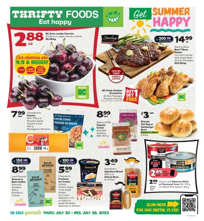 Thrifty Foods Flyer July 20 to 26