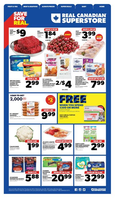 Real Canadian Superstore (ON) Flyer July 20 to 26