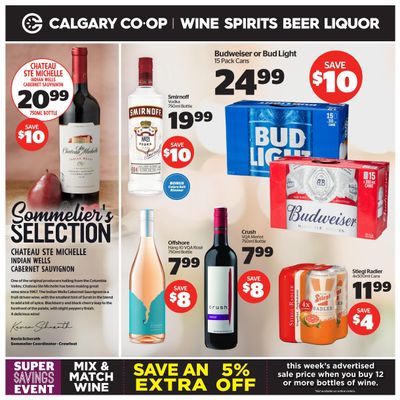 Calgary Co-op Liquor Flyer July 20 to 26