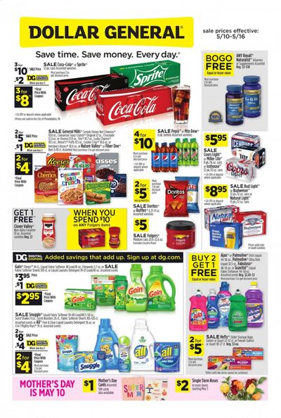 Dollar General Weekly Ad & Flyer May 10 to 16