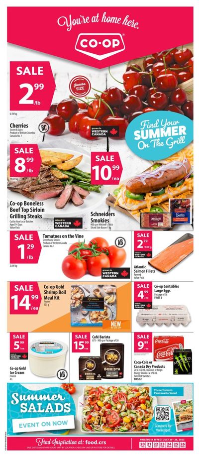 Co-op (West) Food Store Flyer July 20 to 26