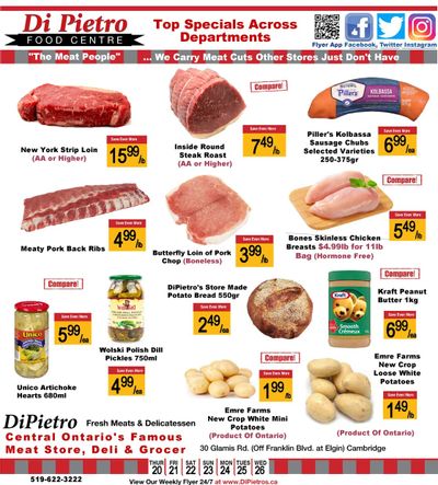 Di Pietro Food Centre Flyer July 20 to 26