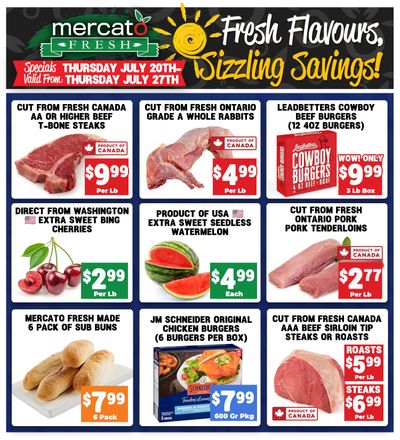 Mercato Fresh Flyer July 20 to 27
