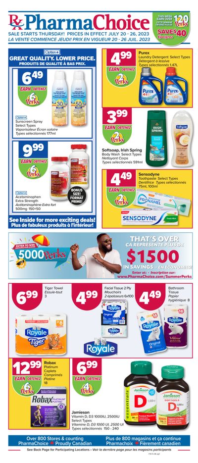 PharmaChoice (NB) Flyer July 20 to 26