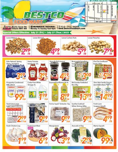 BestCo Food Mart (Etobicoke) Flyer July 21 to 27