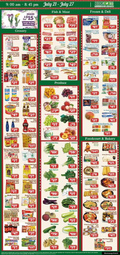 Nations Fresh Foods (Mississauga) Flyer July 21 to 27
