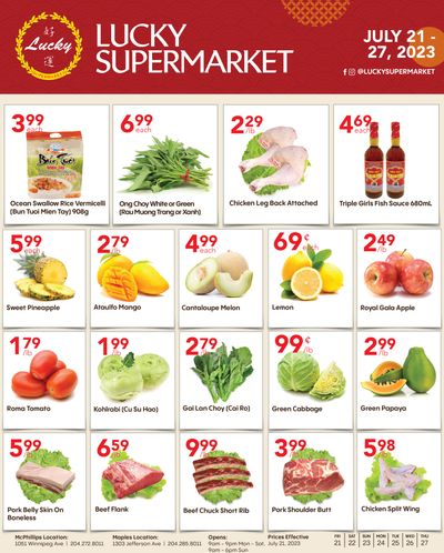 Lucky Supermarket (Winnipeg) Flyer July 21 to 27