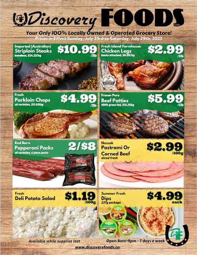Discovery Foods Flyer July 23 to 29