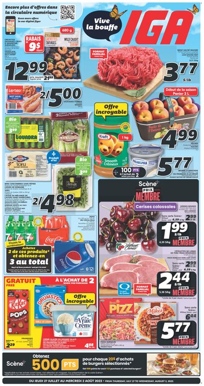 IGA (QC) Flyer July 27 to August 2