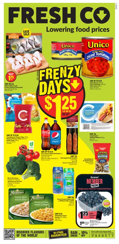 FreshCo (ON) Flyer July 27 to August 2