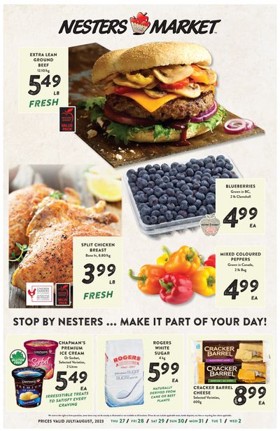 Nesters Market (AB) Flyer July 27 to August 2