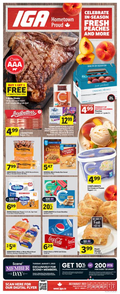 IGA (AB & BC) Flyer July 27 to August 2