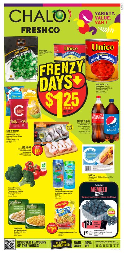 Chalo! FreshCo (ON) Flyer July 27 to August 2