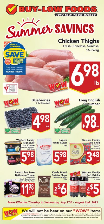 Buy-Low Foods (SK) Flyer July 27 to August 2