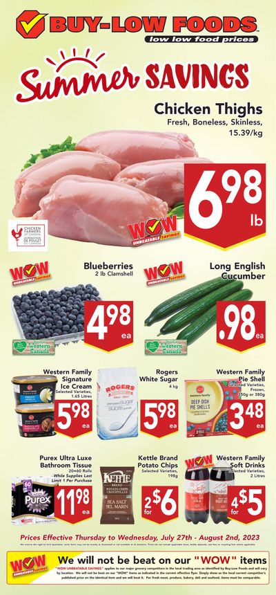 Buy-Low Foods (BC) Flyer July 27 to August 2