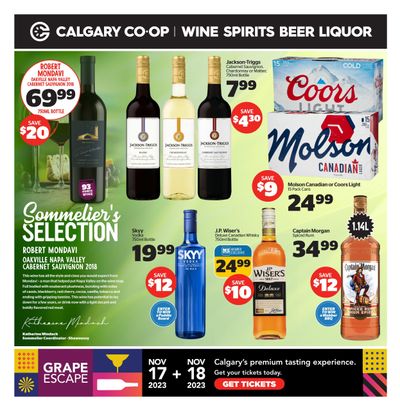 Calgary Co-op Liquor Flyer July 27 to August 2
