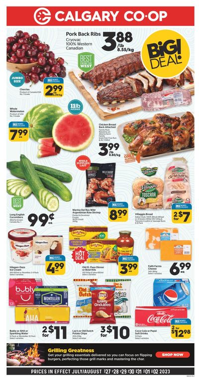 Calgary Co-op Flyer July 27 to August 2