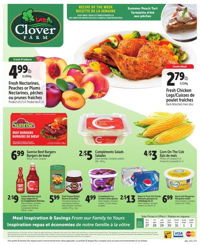 Clover Farm (Atlantic) Flyer July 27 to August 2
