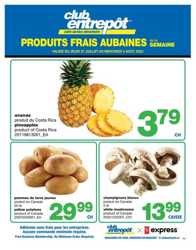 Wholesale Club (QC) Fresh Deals of the Week Flyer July 27 to August 2