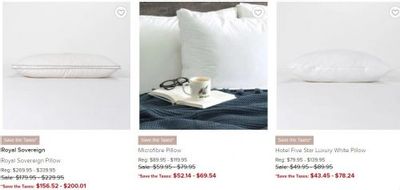 Linen Chest Canada: Clearance up to 70% off + Save the Taxes on Select Sale Bedding