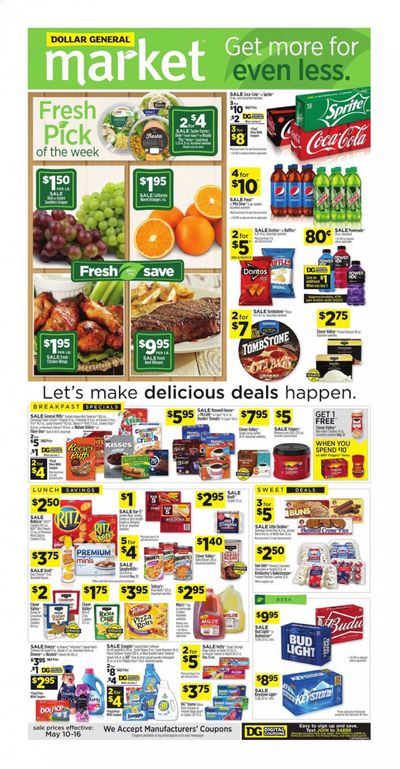 Dollar General Weekly Ad & Flyer May 10 to 16