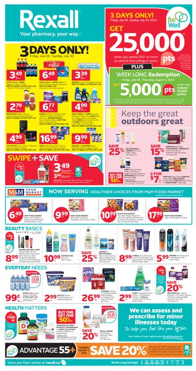 Rexall (BC) Flyer July 28 to August 3