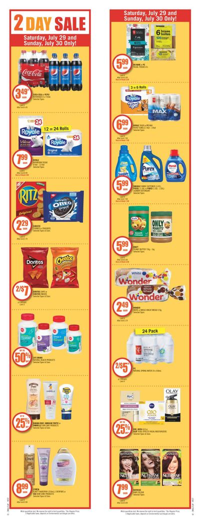 Shoppers Drug Mart (West) Flyer July 29 to August 4