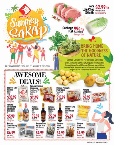 Seafood City Supermarket (West) Flyer July 27 to August 2