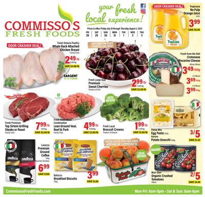 Commisso's Fresh Foods Flyer July 28 to August 3