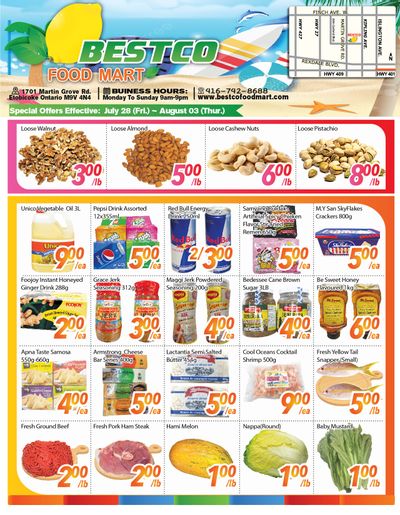 BestCo Food Mart (Etobicoke) Flyer July 28 to August 3
