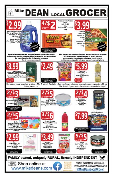 Mike Dean Local Grocer Flyer July 28 to August 3