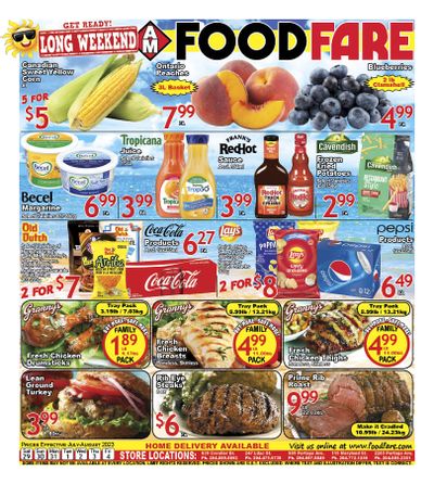 Food Fare Flyer July 29 to August 4