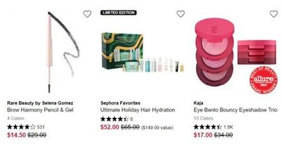Sephora Canada: New Sale Items + Current Promotions
